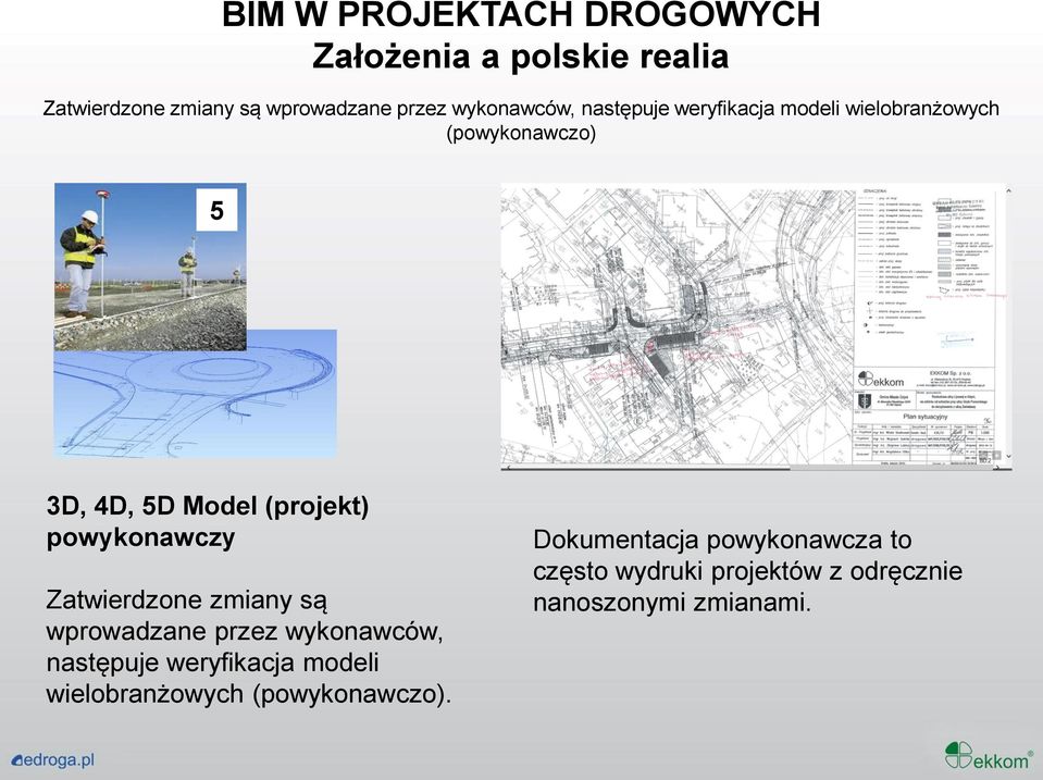 powykonawczy Zatwierdzone zmiany są wprowadzane przez wykonawców, następuje weryfikacja modeli