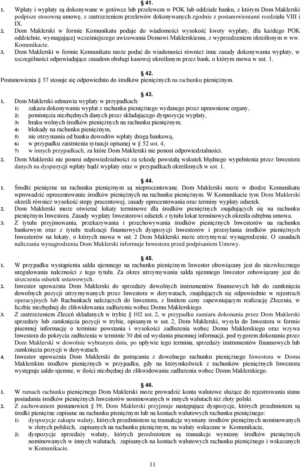 rozdziału VIII i IX. 2.