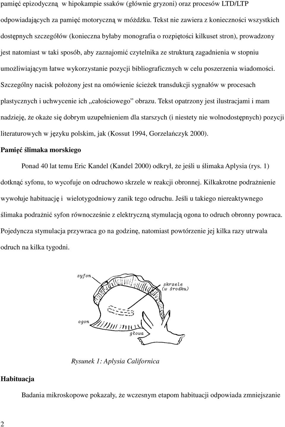 strukturą zagadnienia w stopniu umożliwiającym łatwe wykorzystanie pozycji bibliograficznych w celu poszerzenia wiadomości.