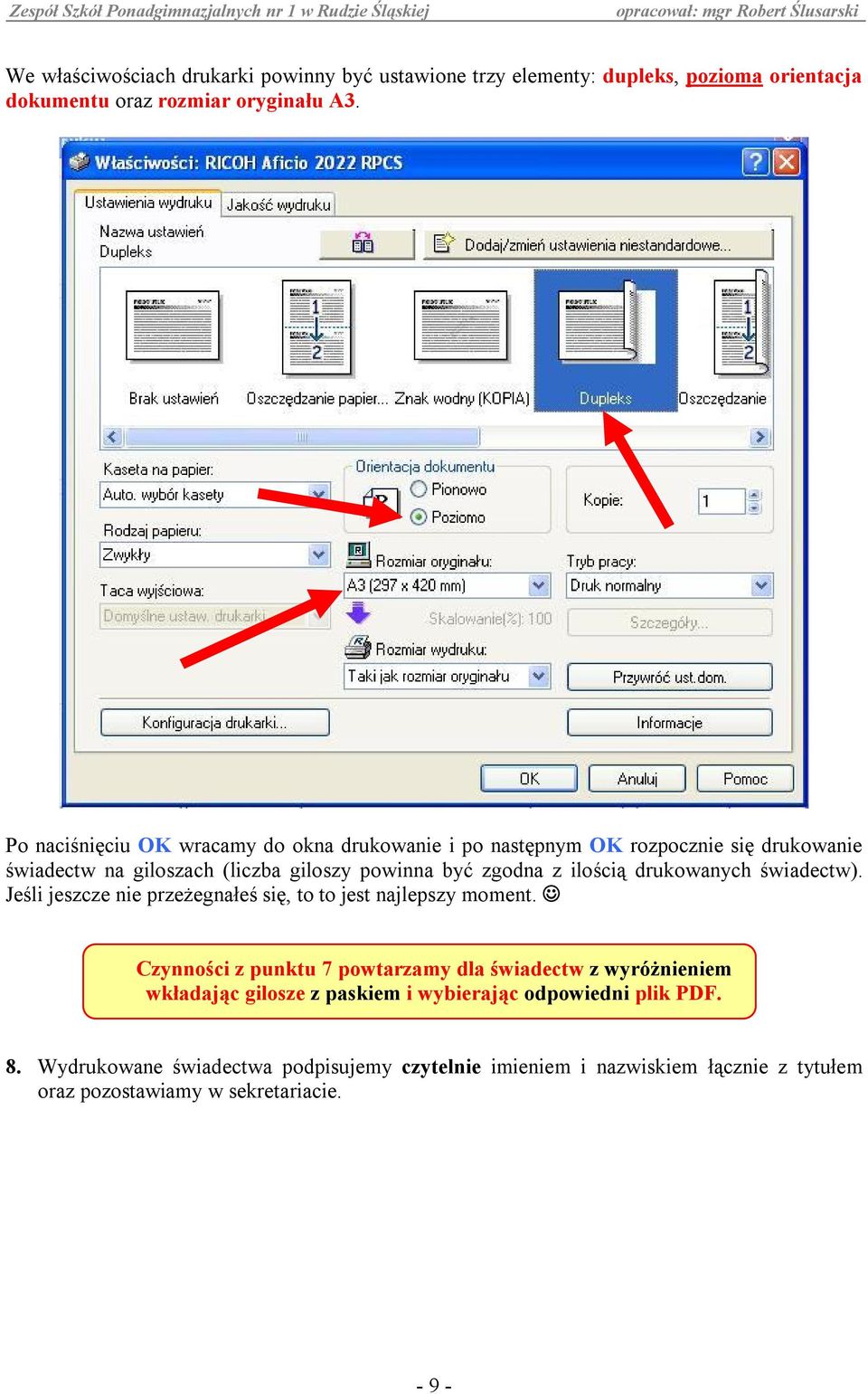 drukowanych świadectw). Jeśli jeszcze nie przeżegnałeś się, to to jest najlepszy moment.