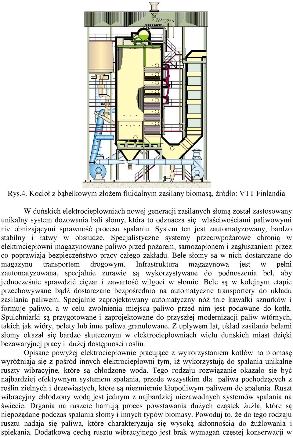 która to odznacza się właściwościami paliwowymi nie obniżającymi sprawność procesu spalaniu. System ten jest zautomatyzowany, bardzo stabilny i łatwy w obsłudze.