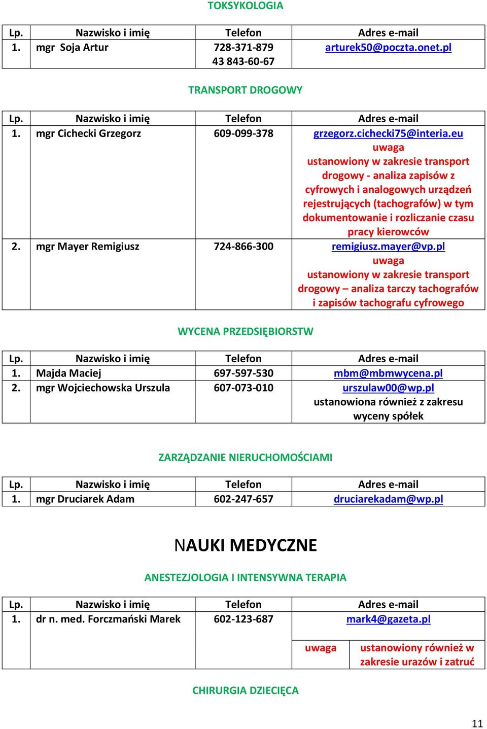 mgr Mayer Remigiusz 724-866-300 remigiusz.mayer@vp.pl ustanowiony w zakresie transport drogowy analiza tarczy tachografów i zapisów tachografu cyfrowego WYCENA PRZEDSIĘBIORSTW 1.