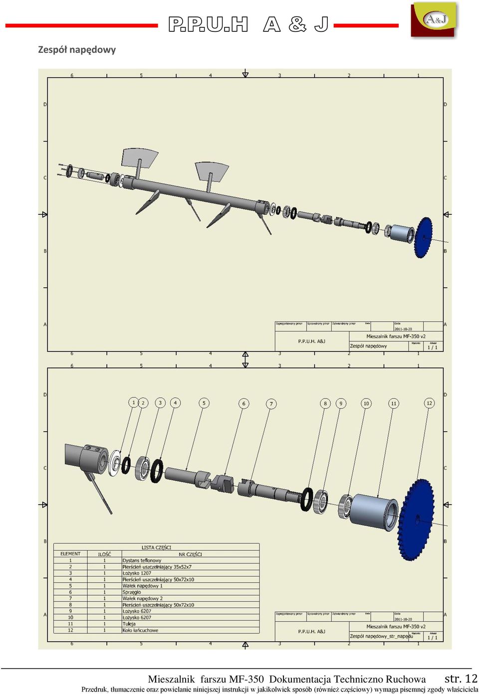 MF-3 Dokumentacja