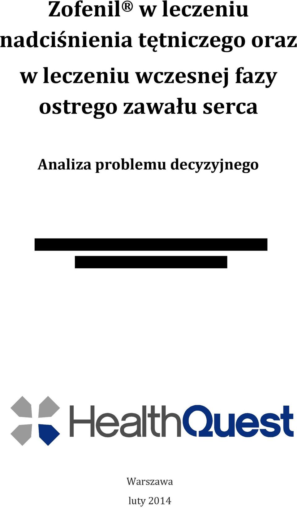 fazy ostrego zawału serca Analiza