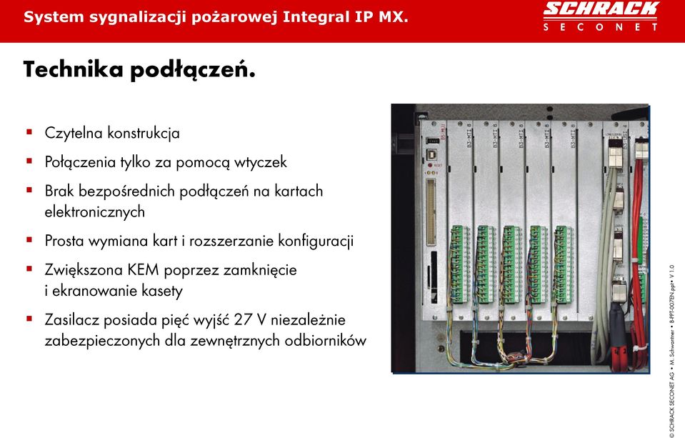 podłączeń na kartach elektronicznych Prosta wymiana kart i rozszerzanie