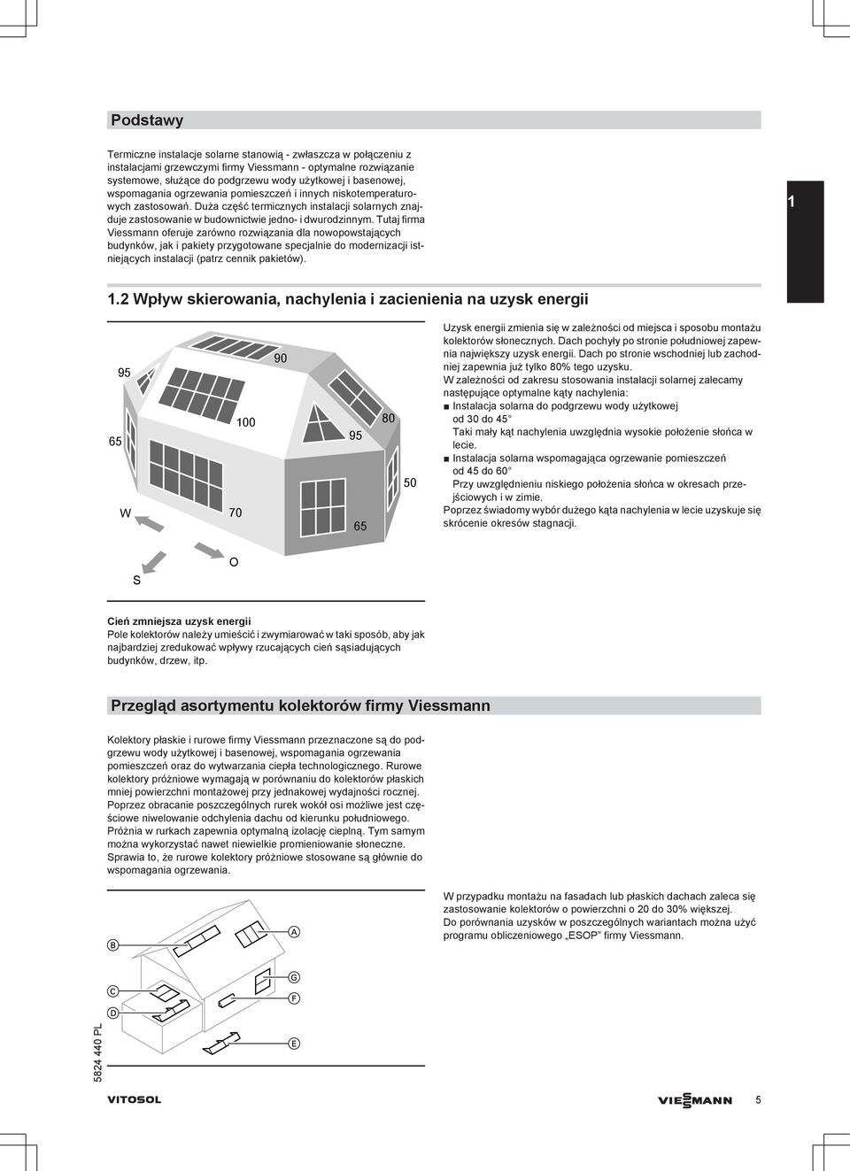 Tutaj firma Viessmann oferuje zarówno rozwiązania dla nowopowstających budynków, jak i pakiety przygotowane specjalnie do modernizacji istniejących instalacji (patrz cennik pakietów). 1 1.