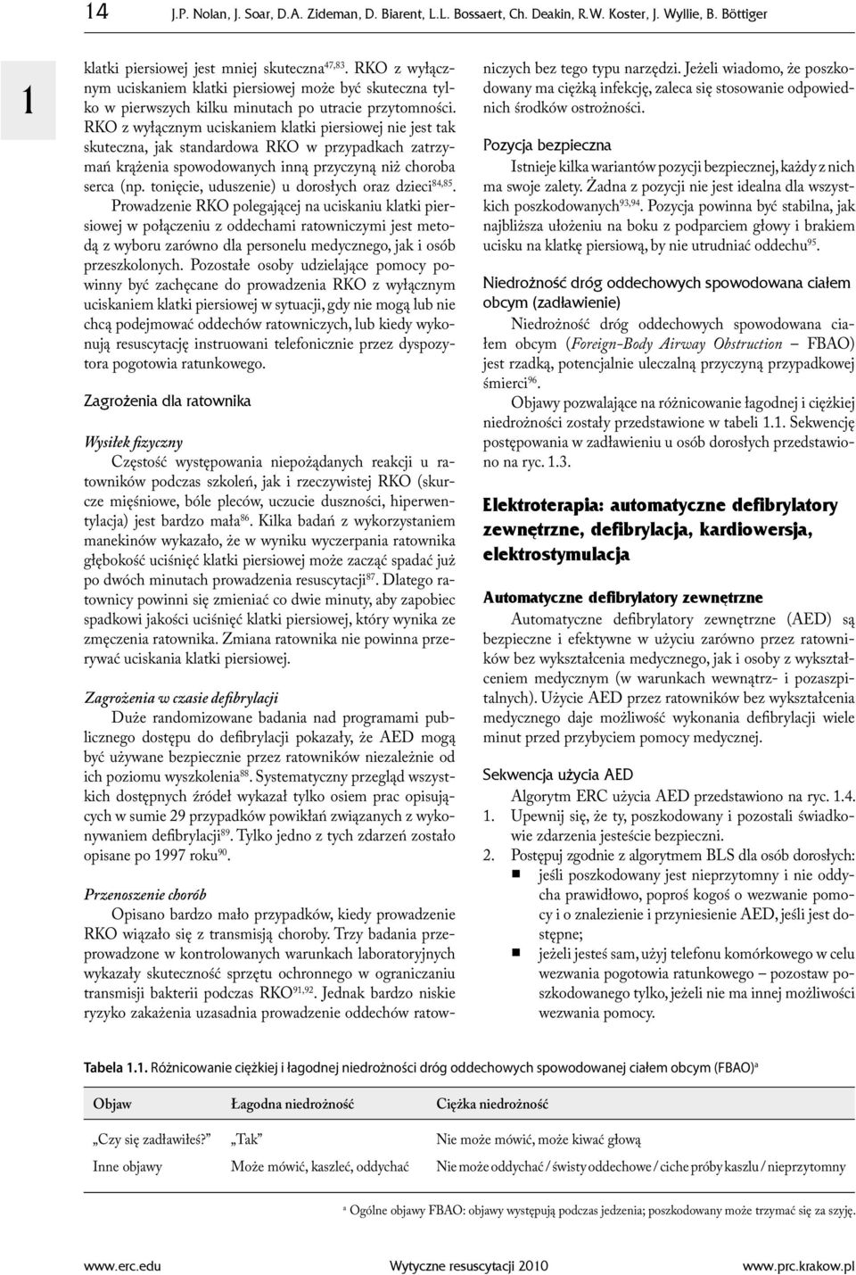 RKO z wyłącznym uciskaniem klatki piersiowej nie jest tak skuteczna, jak standardowa RKO w przypadkach zatrzymań krążenia spowodowanych inną przyczyną niż choroba serca (np.