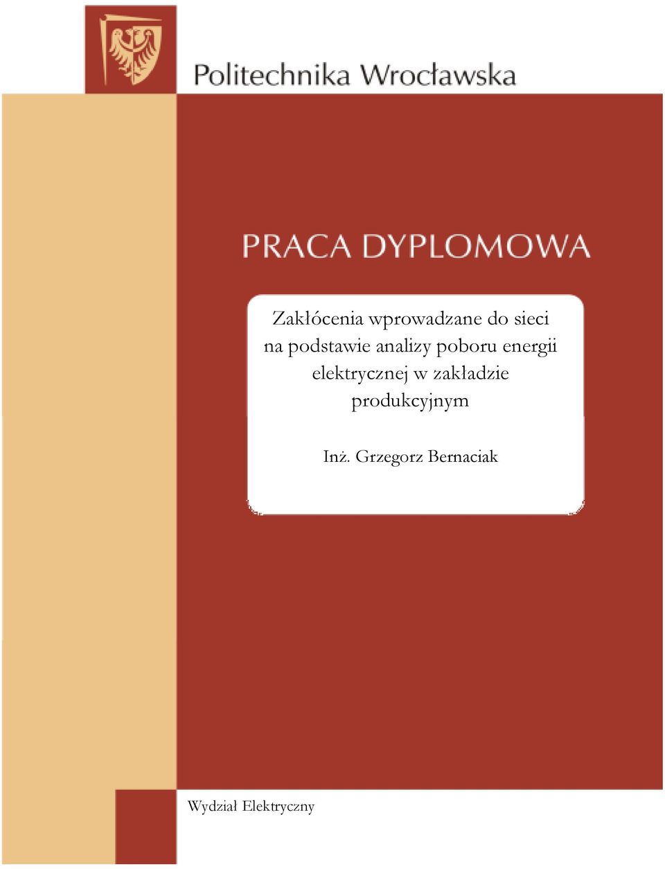 elektrycznej w zakładzie produkcyjnym