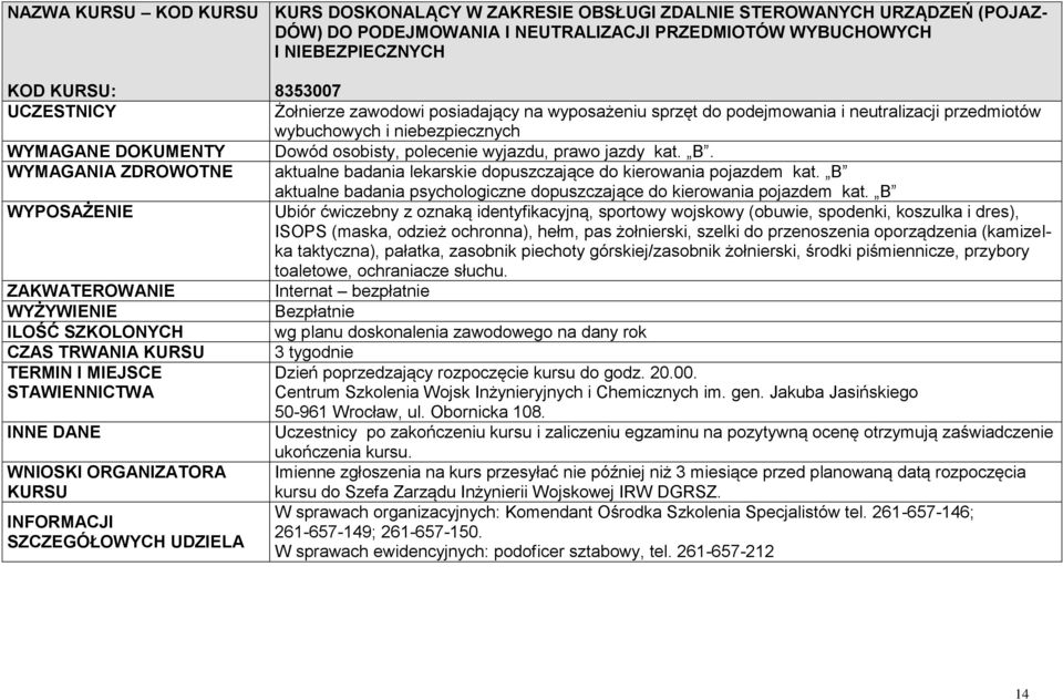 aktualne badania lekarskie dopuszczające do kierowania pojazdem kat. B aktualne badania psychologiczne dopuszczające do kierowania pojazdem kat.