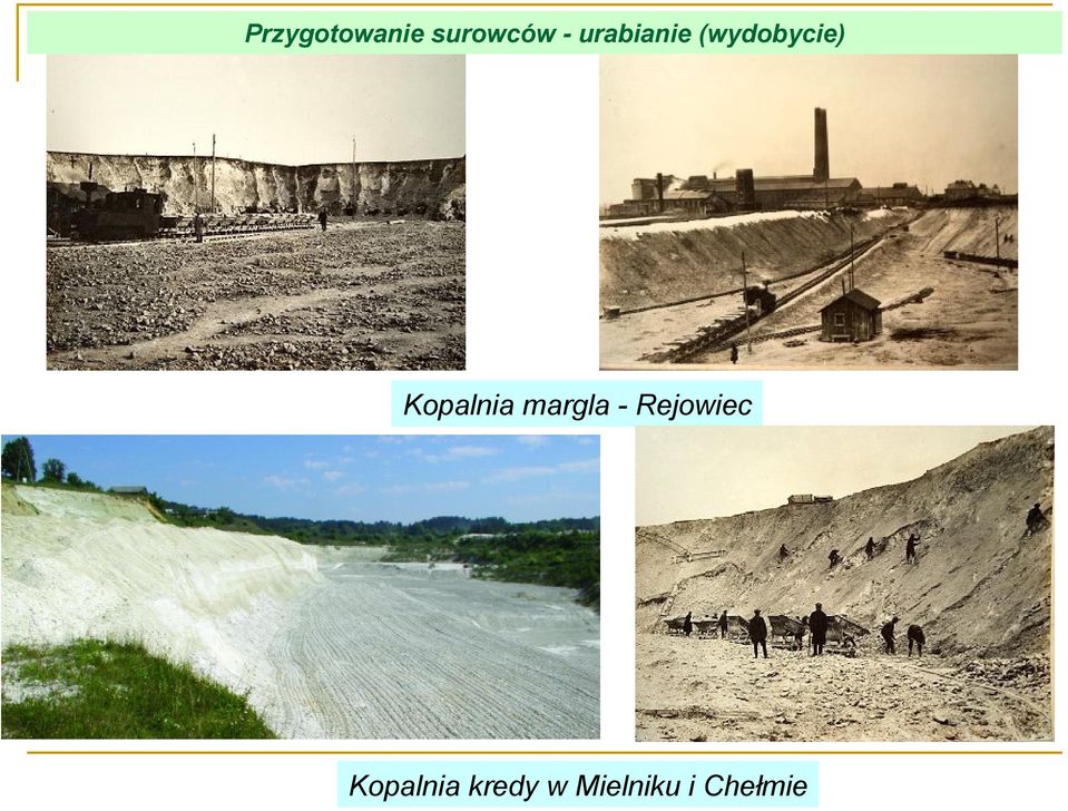 Kopalnia margla - Rejowiec