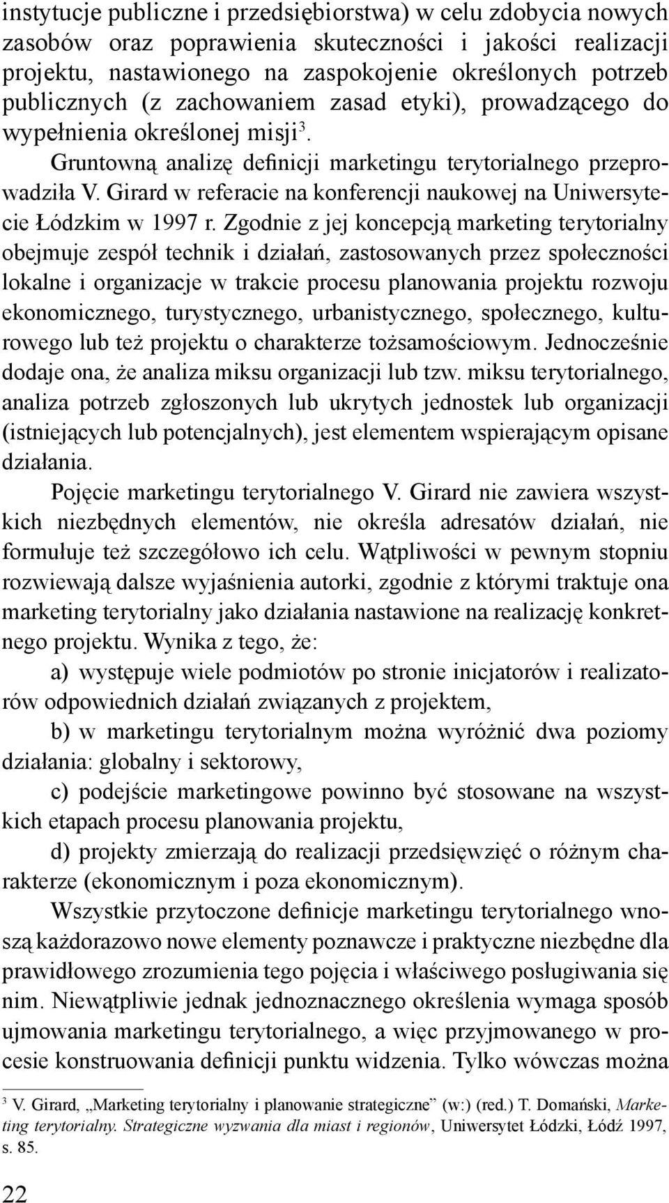 Girard w referacie na konferencji naukowej na Uniwersytecie Łódzkim w 1997 r.