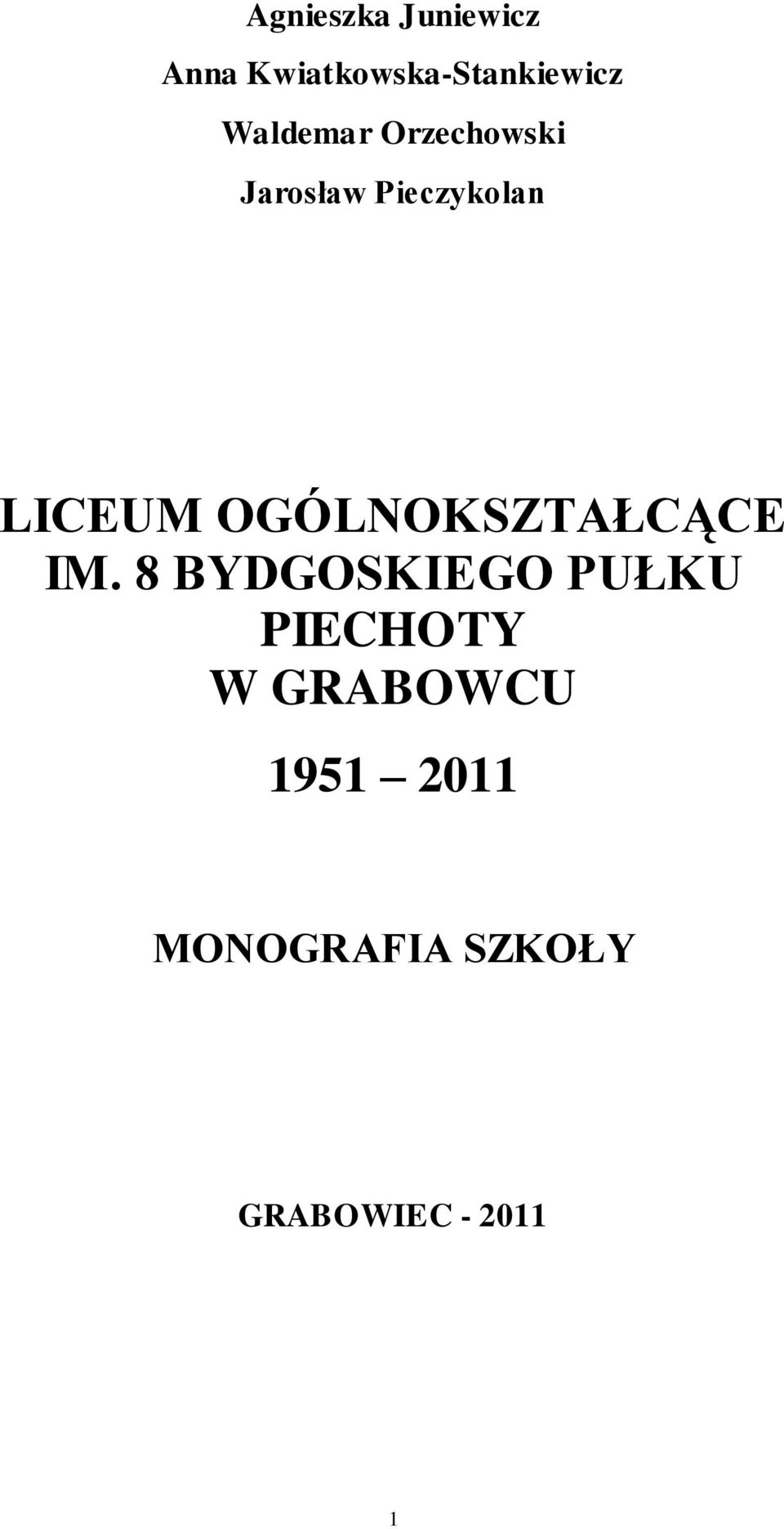 OGÓLNOKSZTAŁCĄCE IM.