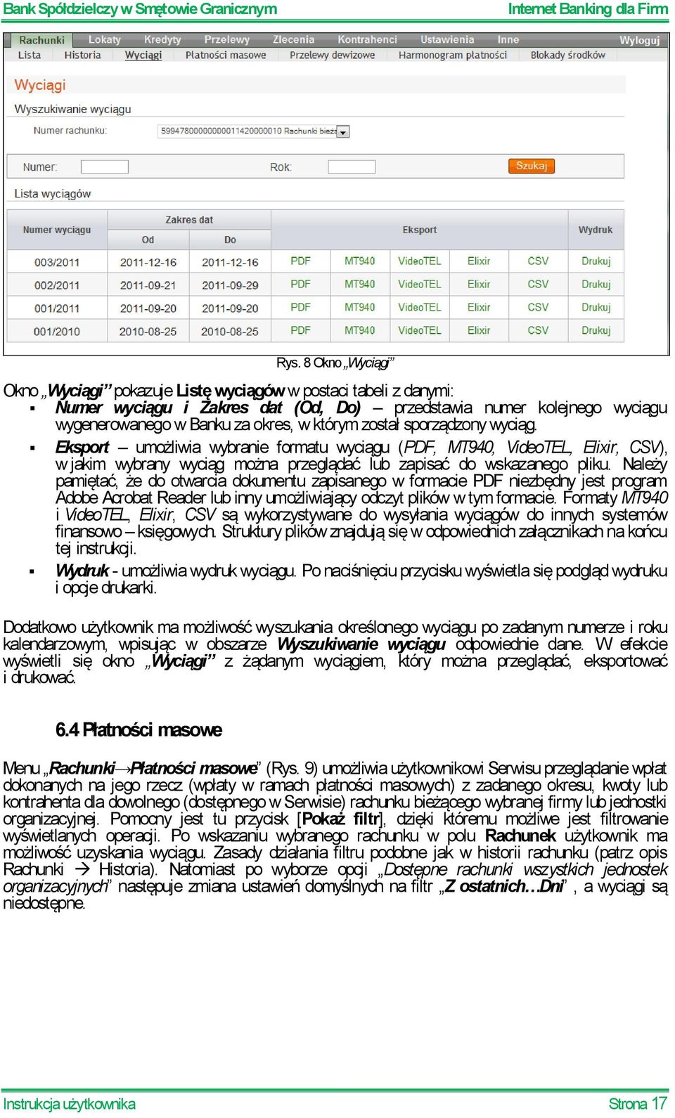 Należy pamiętać, że do otwarcia dokumentu zapisanego w formacie PDF niezbędny jest program Adobe Acrobat Reader lub inny umożliwiający odczyt plików w tym formacie.