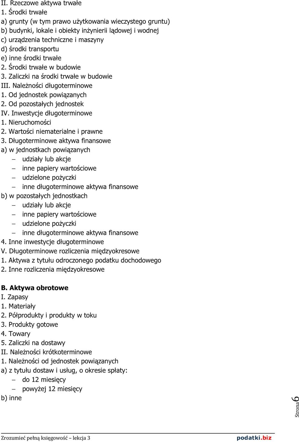 trwałe 2. Środki trwałe w budowie 3. Zaliczki na środki trwałe w budowie III. Należności długoterminowe 1. Od jednostek powiązanych 2. Od pozostałych jednostek IV. Inwestycje długoterminowe 1.