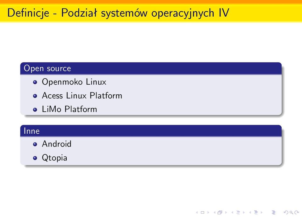 Openmoko Linux Acess Linux