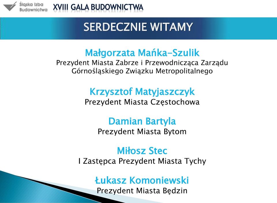 Matyjaszczyk Prezydent Miasta Częstochowa Damian Bartyla Prezydent Miasta