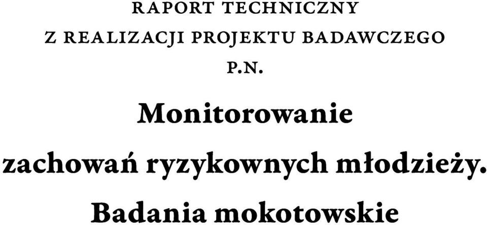 Monitorowanie zachowań