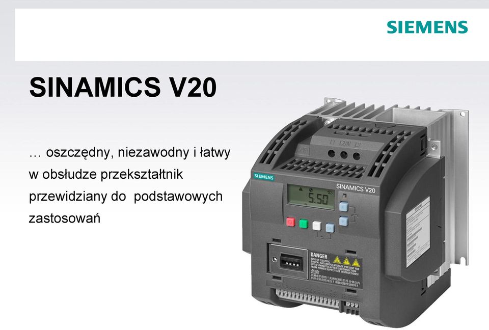 podstawowych zastosowań For internal use