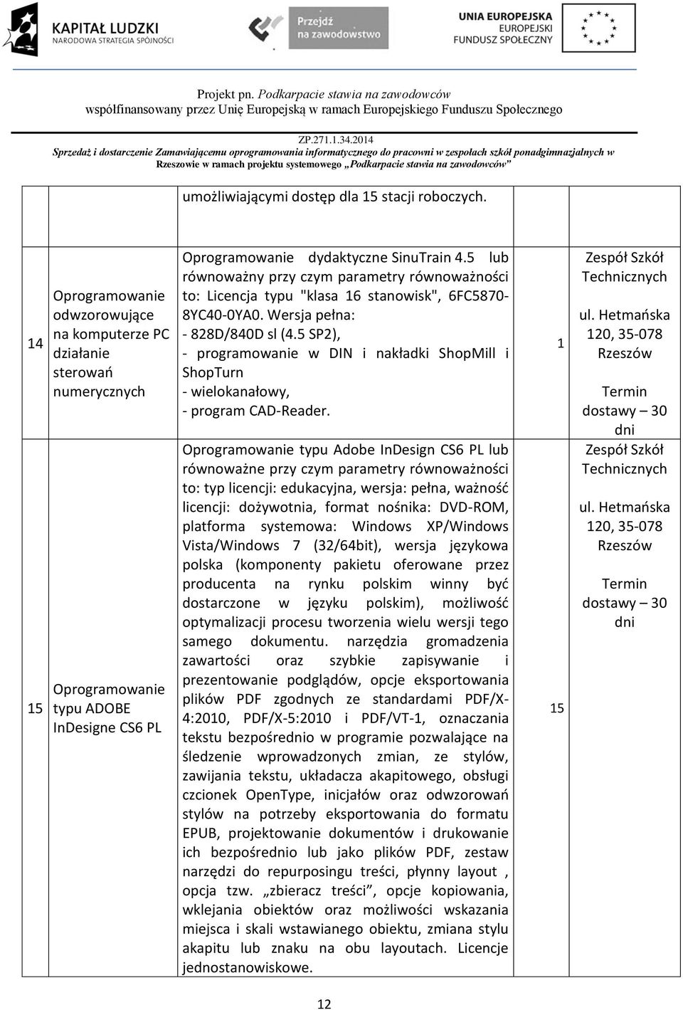 5 SP2), - programowanie w DIN i nakładki ShopMill i ShopTurn - wielokanałowy, - program CAD-Reader.