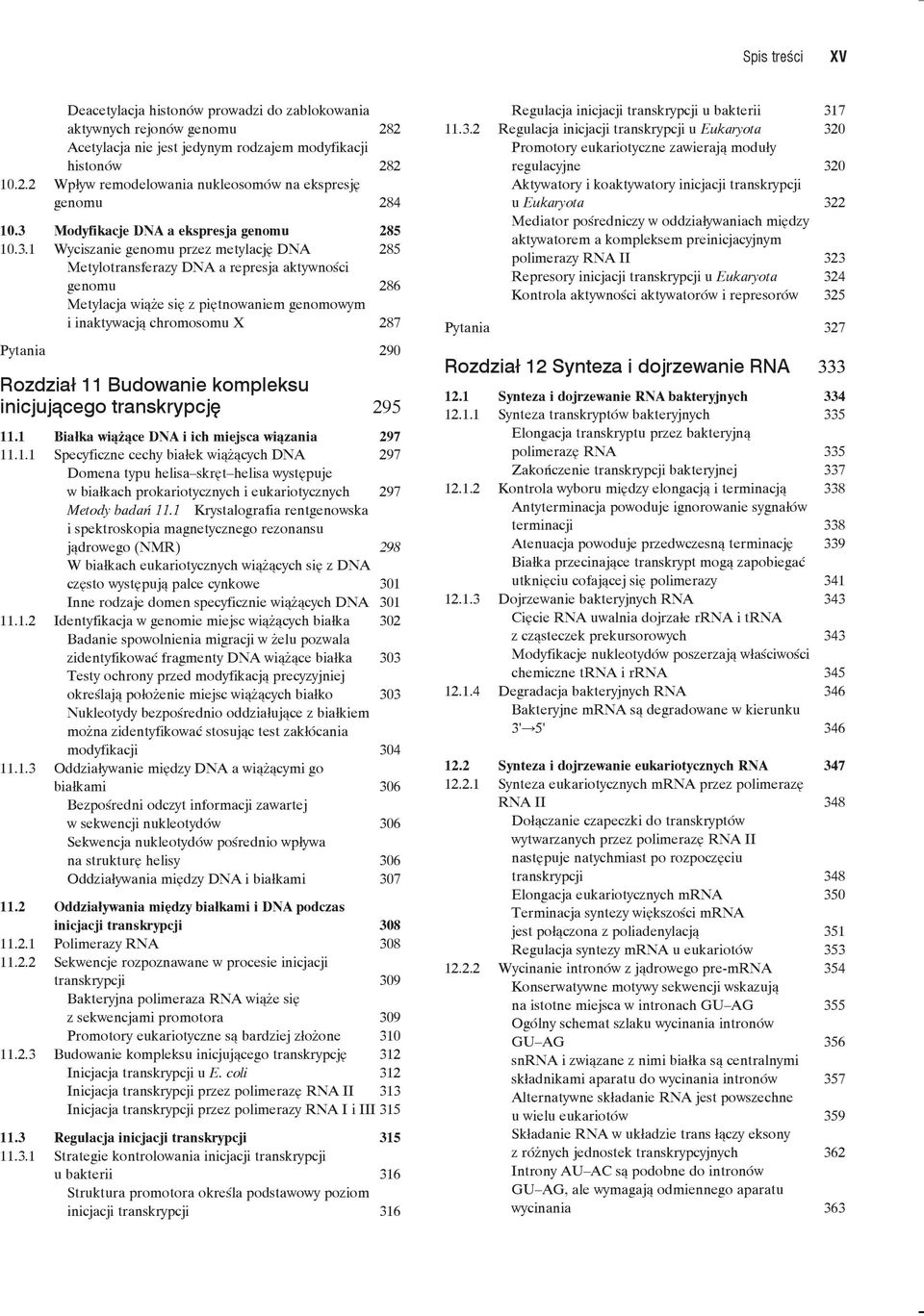 inaktywacją chromosomu X 287 Pytania 290 Rozdział 11