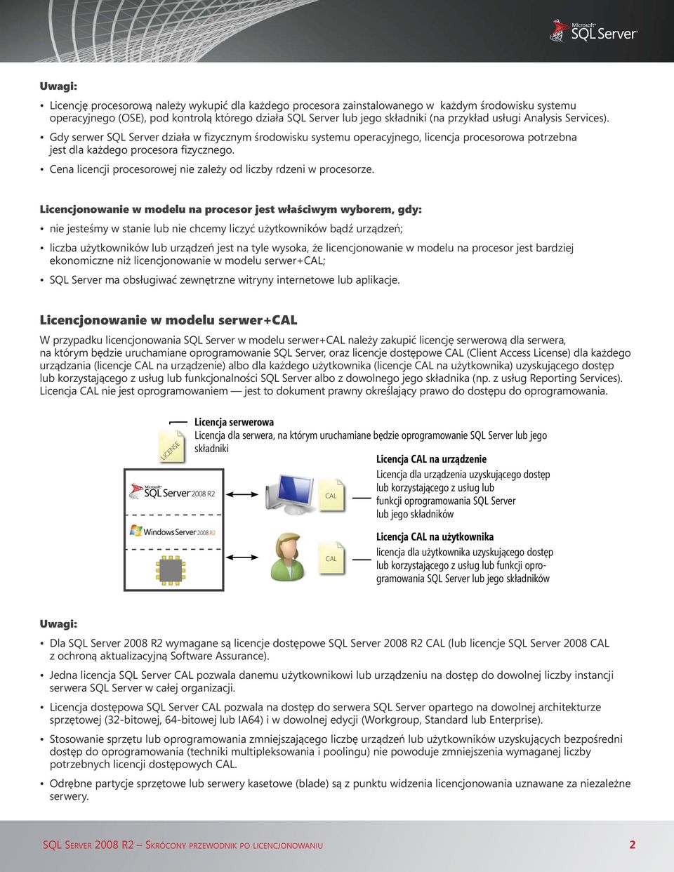 Cena licencji procesorowej nie zależy od liczby rdzeni w procesorze.