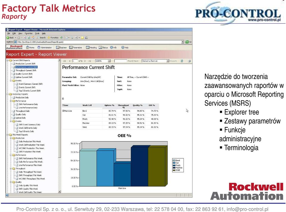 Microsoft Reporting Services (MSRS) Explorer