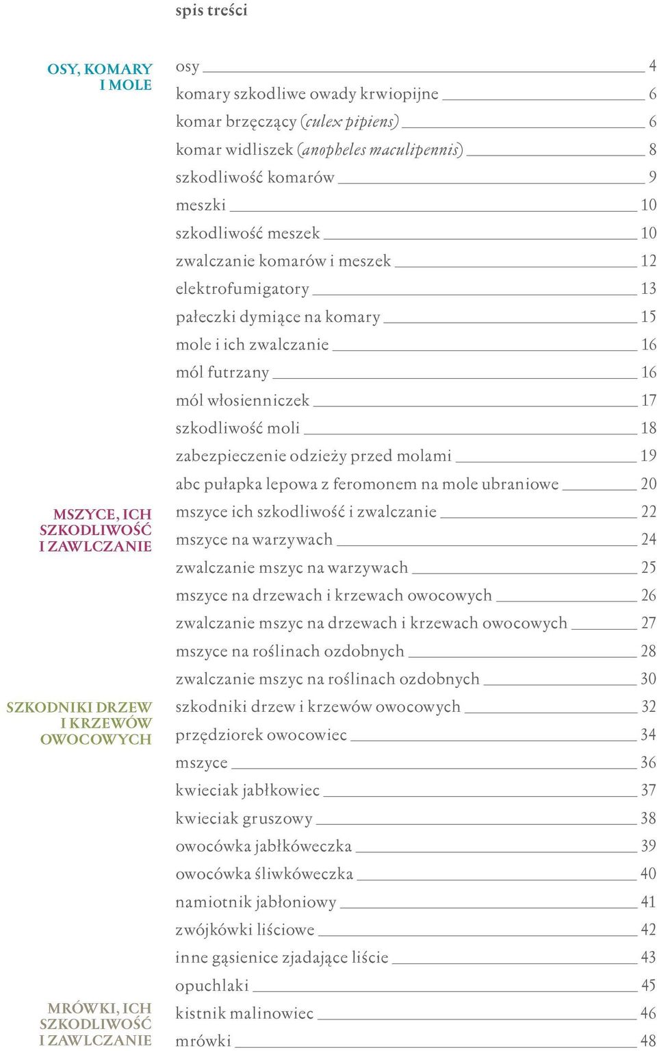 mole i ich zwalczanie 16 mól futrzany 16 mól włosienniczek 17 szkodliwość moli 18 zabezpieczenie odzieży przed molami 19 abc pułapka lepowa z feromonem na mole ubraniowe 20 mszyce ich szkodliwość i