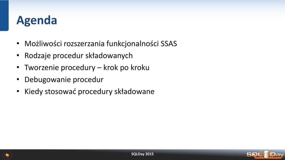 składowanych Tworzenie procedury krok po