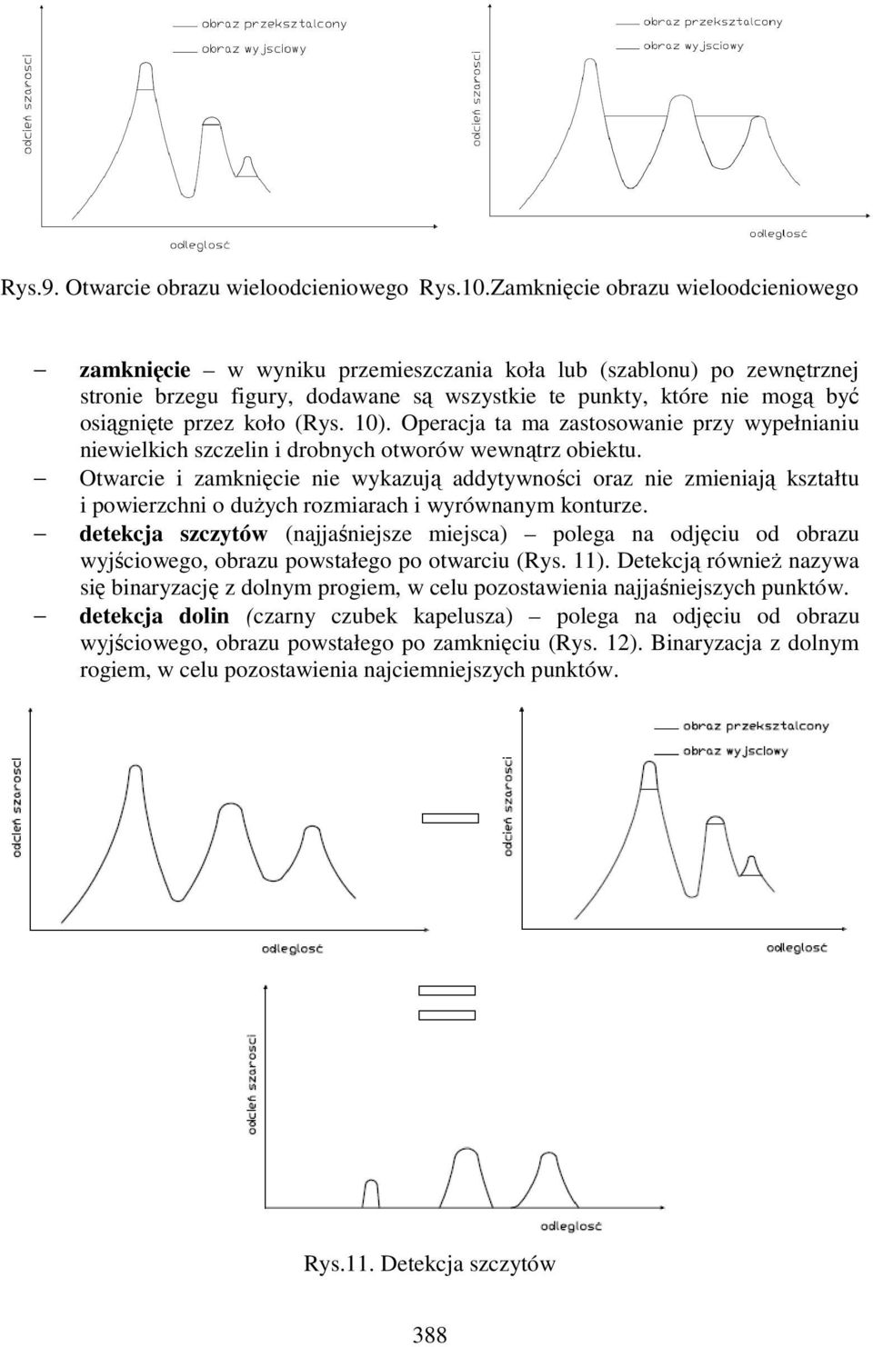 koło (Rys. 10). Operacja ta ma zastosowanie przy wypełnianiu niewielkich szczelin i drobnych otworów wewnątrz obiektu.