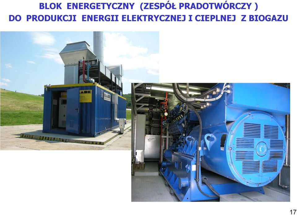 DO PRODUKCJI ENERGII