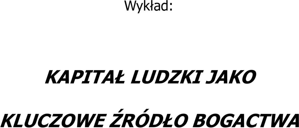 LUDZKI JAKO