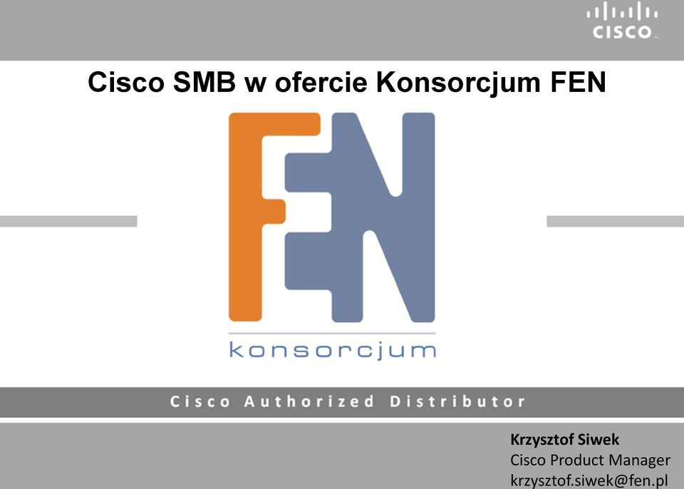 Krzysztof Siwek Cisco