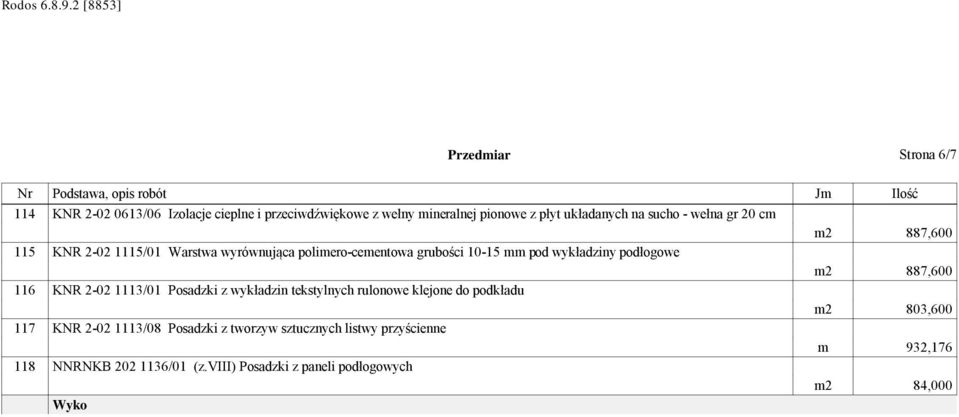 przyścienne 118 NNRNKB 202 1136/01 (z.