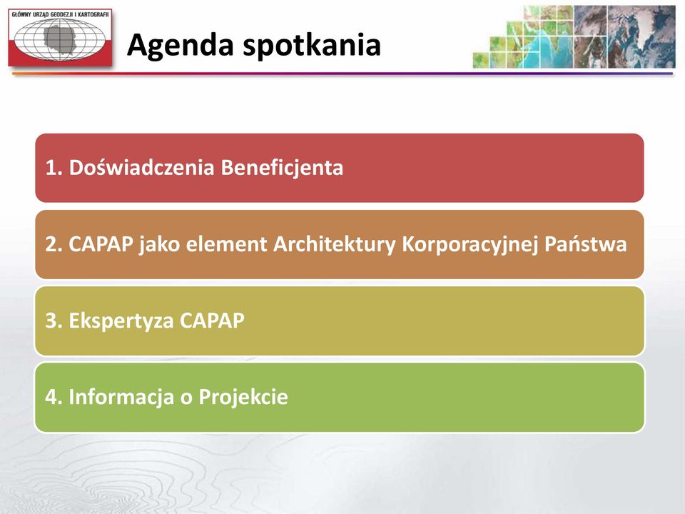 CAPAP jako element Architektury
