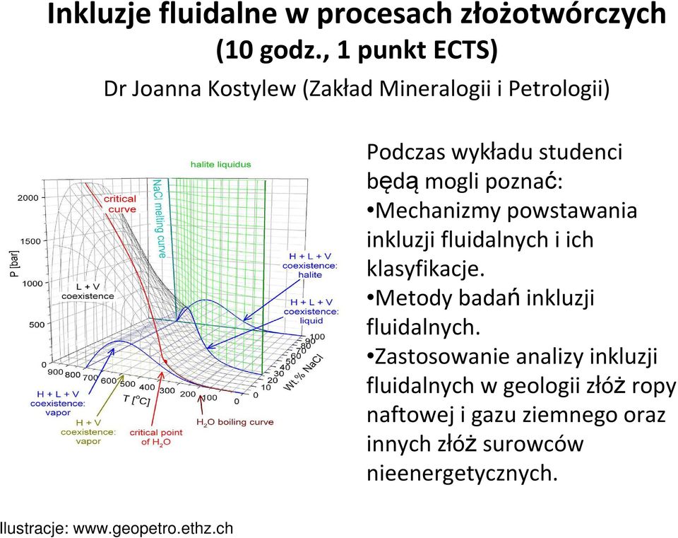 poznać: Mechanizmy powstawania inkluzji fluidalnych i ich klasyfikacje. Metody badańinkluzji fluidalnych.