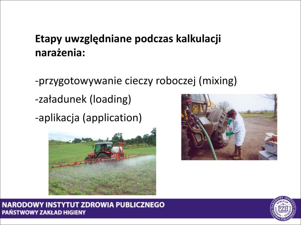 -przygotowywanie cieczy roboczej