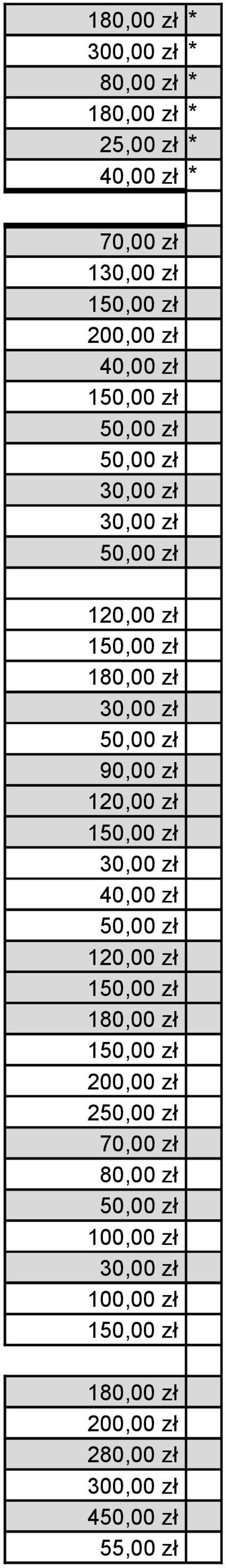 1 90,00 zł 1 1 1 1 1 1