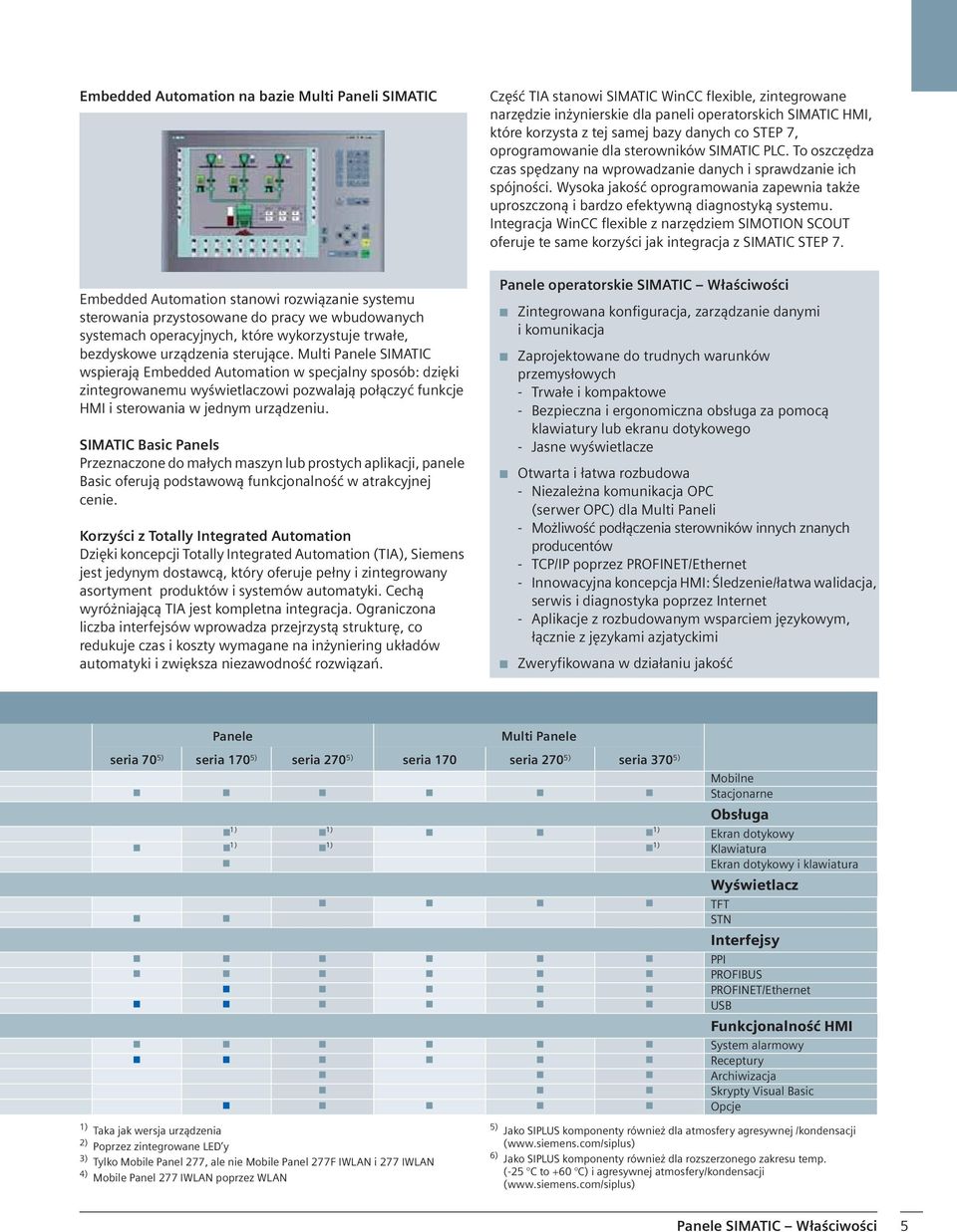 Wysoka jako oprogramowania zapewnia tak e uproszczon i bardzo efektywn diagnostyk systemu.