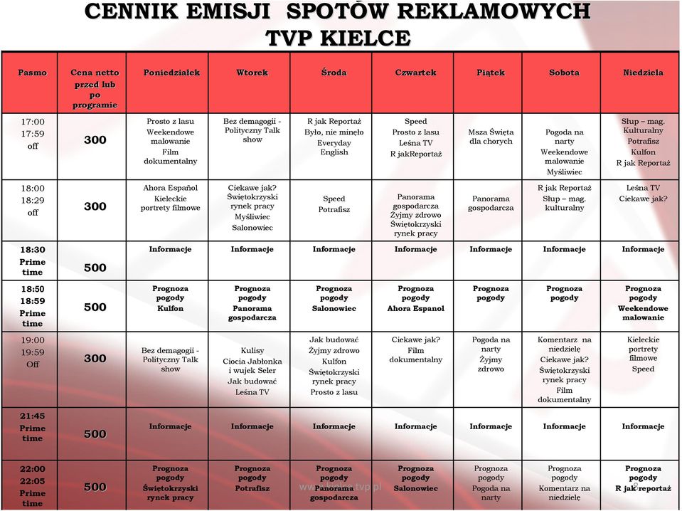 malowanie Myśliwiec Słup mag. Kulturalny Potrafisz Kulfon R jak Reportaż 18:00 18:29 off Ahora Español Kieleckie portrety filmowe Ciekawe jak?