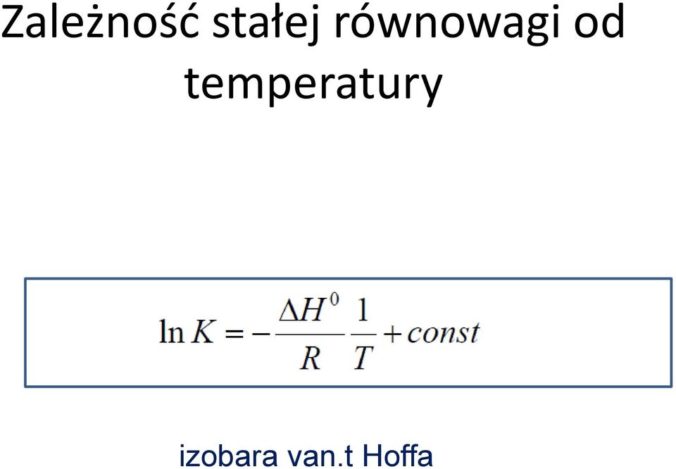 równowagi od