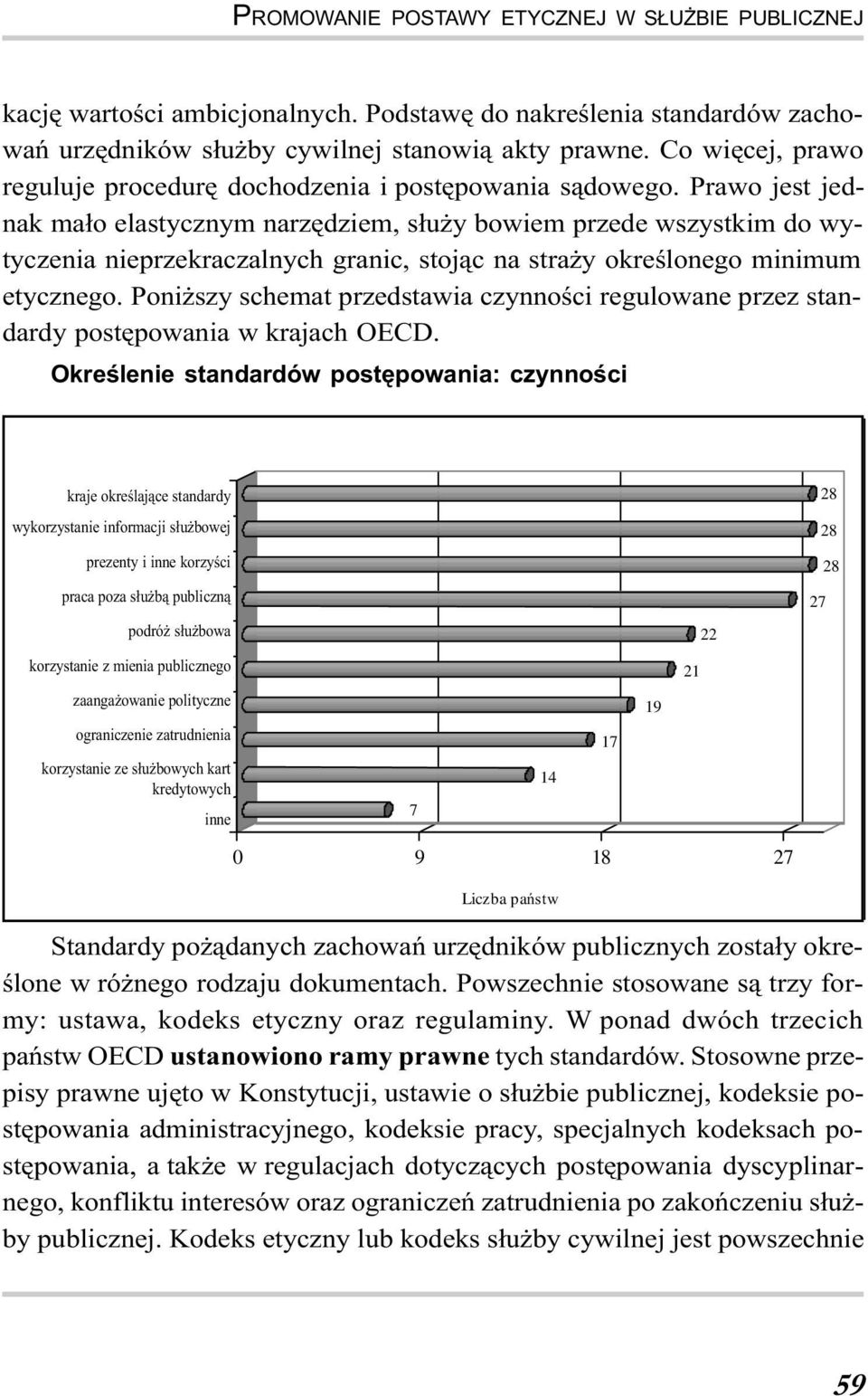 Prawo jest jednak ma³o elastycznym narzêdziem, s³u y bowiem przede wszystkim do wytyczenia nieprzekraczalnych granic, stoj¹c na stra y okreœlonego minimum etycznego.