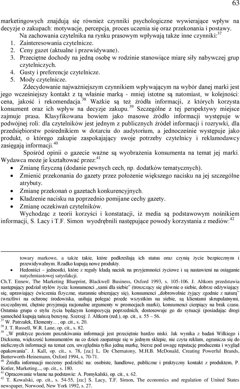 4. Gusty i preferencje czytelnicze. 5. Mody czytelnicze.