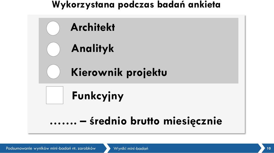 Kierownik projektu Funkcyjny.