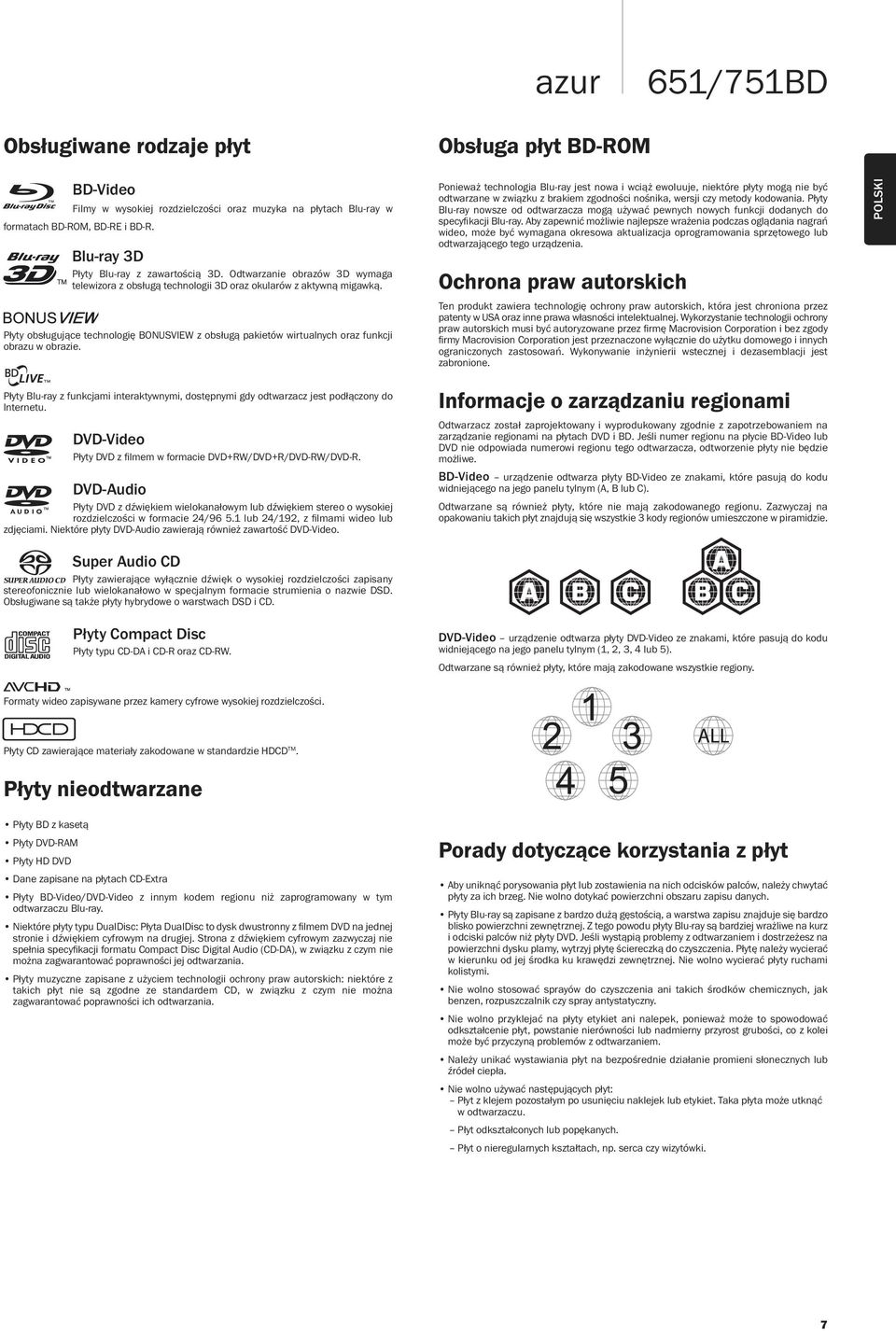 Płyty obsługujące technologię BONUSVIEW z obsługą pakietów wirtualnych oraz funkcji obrazu w obrazie.