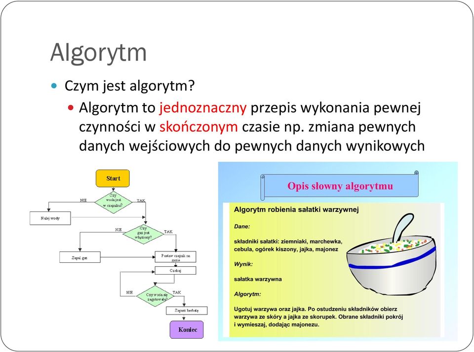 pewnej czynności w skończonym czasie np.