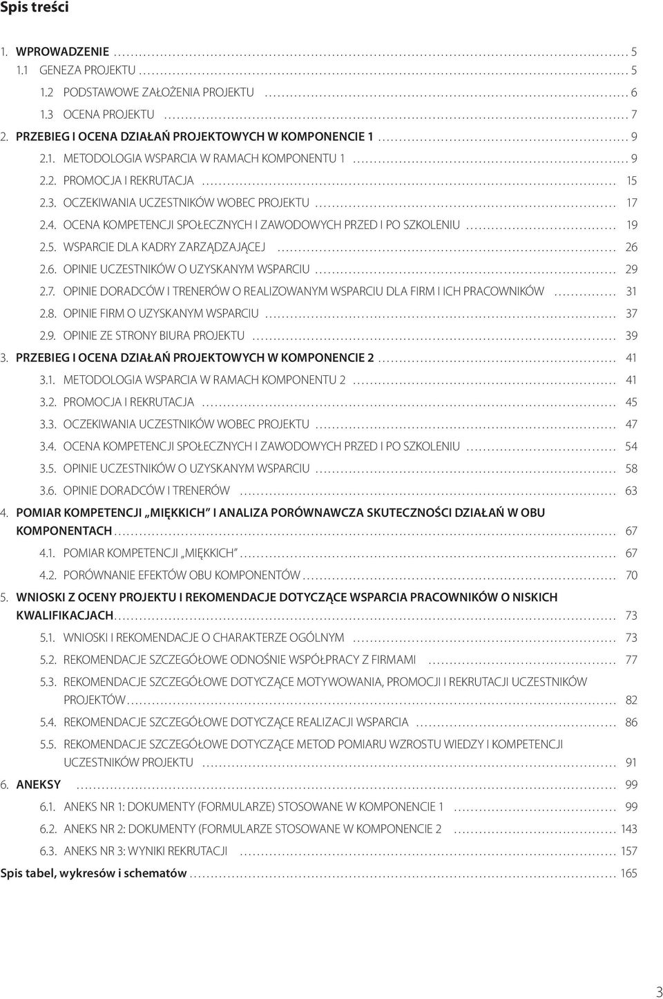 2.6. OPINIE UCZESTNIKÓW O UZYSKANYM WSPARCIU 29 2.7. OPINIE DORADCÓW I TRENERÓW O REALIZOWANYM WSPARCIU DLA FIRM I ICH PRACOWNIKÓW 31 2.8. OPINIE FIRM O UZYSKANYM WSPARCIU 37 2.9. OPINIE ZE STRONY BIURA PROJEKTU 39 3.