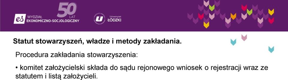 założycielski składa do sądu rejonowego wniosek