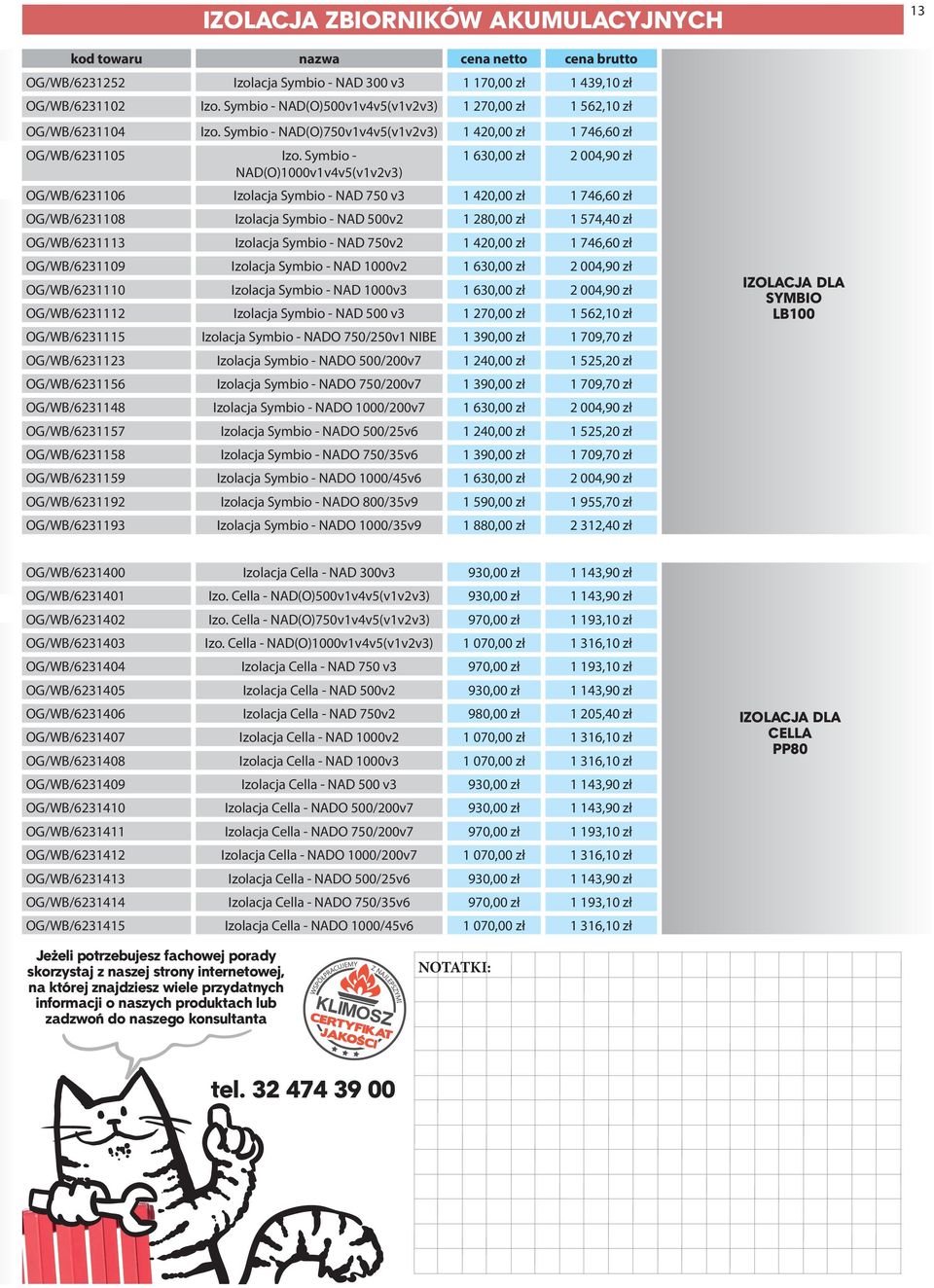 Symbio - NAD(O)1000v1v4v5(v1v2v3) 1 630,00 zł 2 004,90 zł OG/WB/6231106 Izolacja Symbio - NAD 750 v3 1 420,00 zł 1 746,60 zł OG/WB/6231108 Izolacja Symbio - NAD 500v2 1 280,00 zł 1 574,40 zł