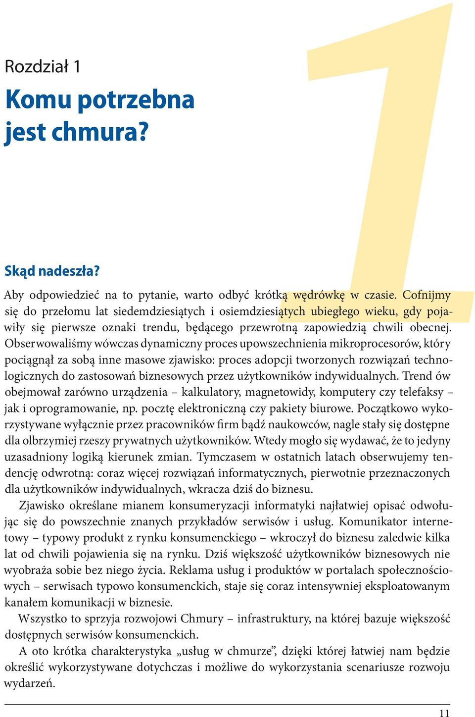 Obserwowaliśmy wówczas dynamiczny proces upowszechnienia mikroprocesorów, który pociągnął za sobą inne masowe zjawisko: proces adopcji tworzonych rozwiązań technologicznych do zastosowań biznesowych