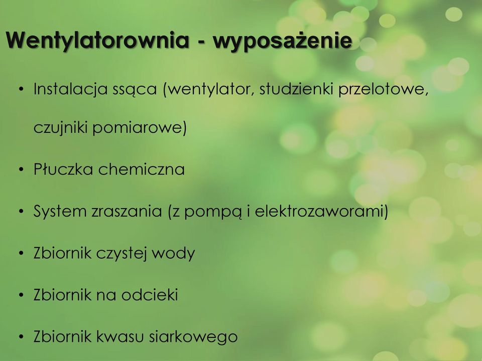 Płuczka chemiczna System zraszania (z pompą i